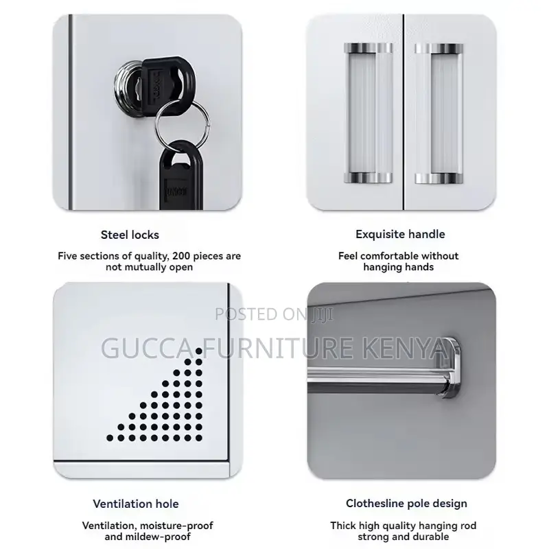 9-locker Metallic Office Filling Cabinet
