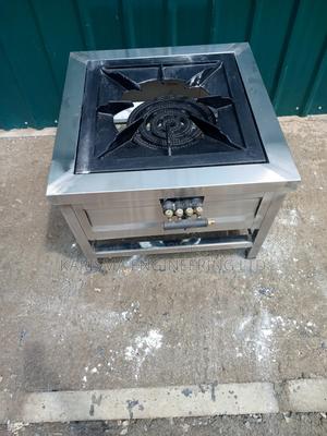 Commercial Stainless Steel Single Burner Gas Cooker. - thumbnail 2
