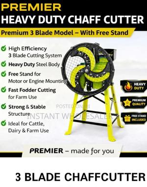 Chaff Cutter Machine 3 Blades With Motor - main view