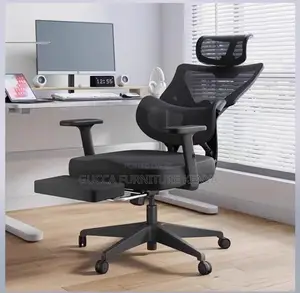 Executive Office Ergonomic Chair With Footrest