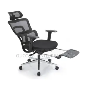 Executive Office Ergonomic Chair With Footrest