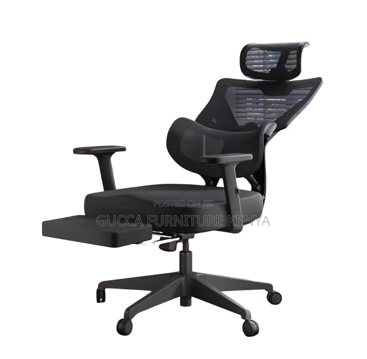 Executive Office Ergonomic Chair With Footrest