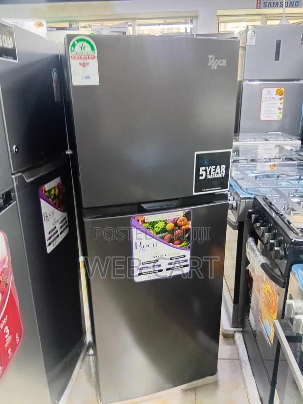 Roch RFR-250-Dt-B No Frost 197l Double Door Fridge