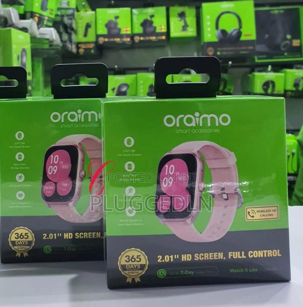Oraimo *Watch 5 Lite Osw-804 Rose Gold Smart Watch.