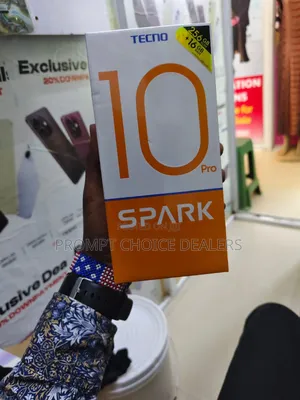 New Tecno Spark 10 Pro 256 GB Black