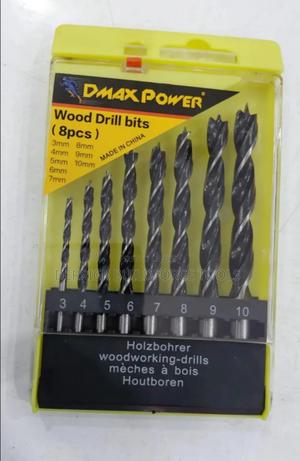 Dmax Power Wood Drill Bits 8pcs - thumbnail 2