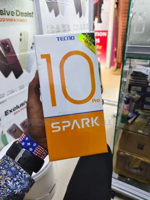 New Tecno Spark 10 Pro 256 GB Black