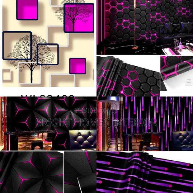 Pink 3d Wallpaper for the Tv Room