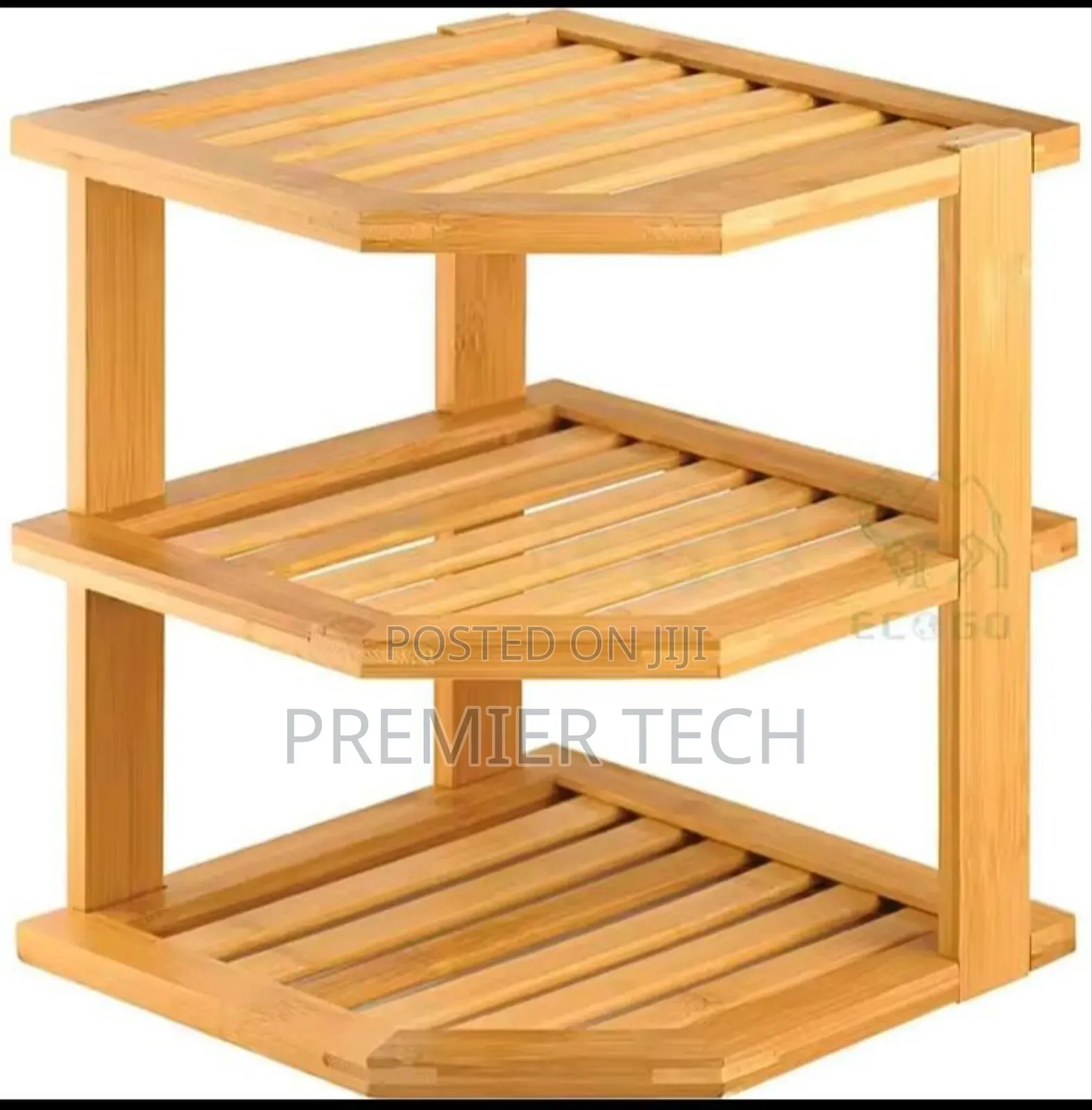 3 In 1 Bamboo Kitchen Corner Rack Available.