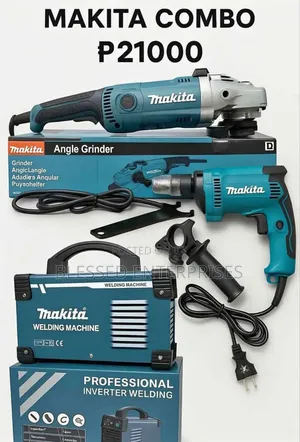 Quality Makita Combo Welding Grinder and Drill/Electric Combo