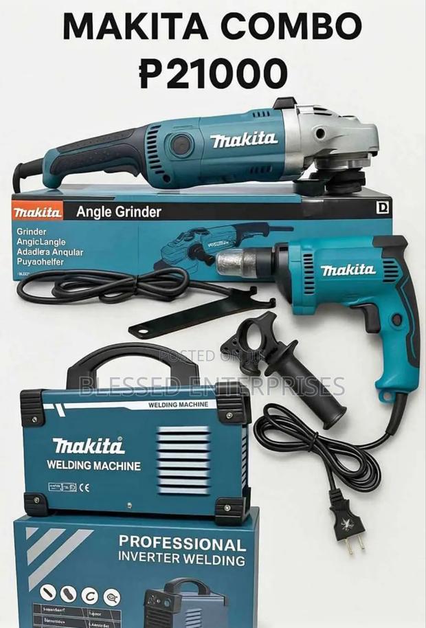 Quality Makita Combo Welding Grinder and Drill/Electric Combo
