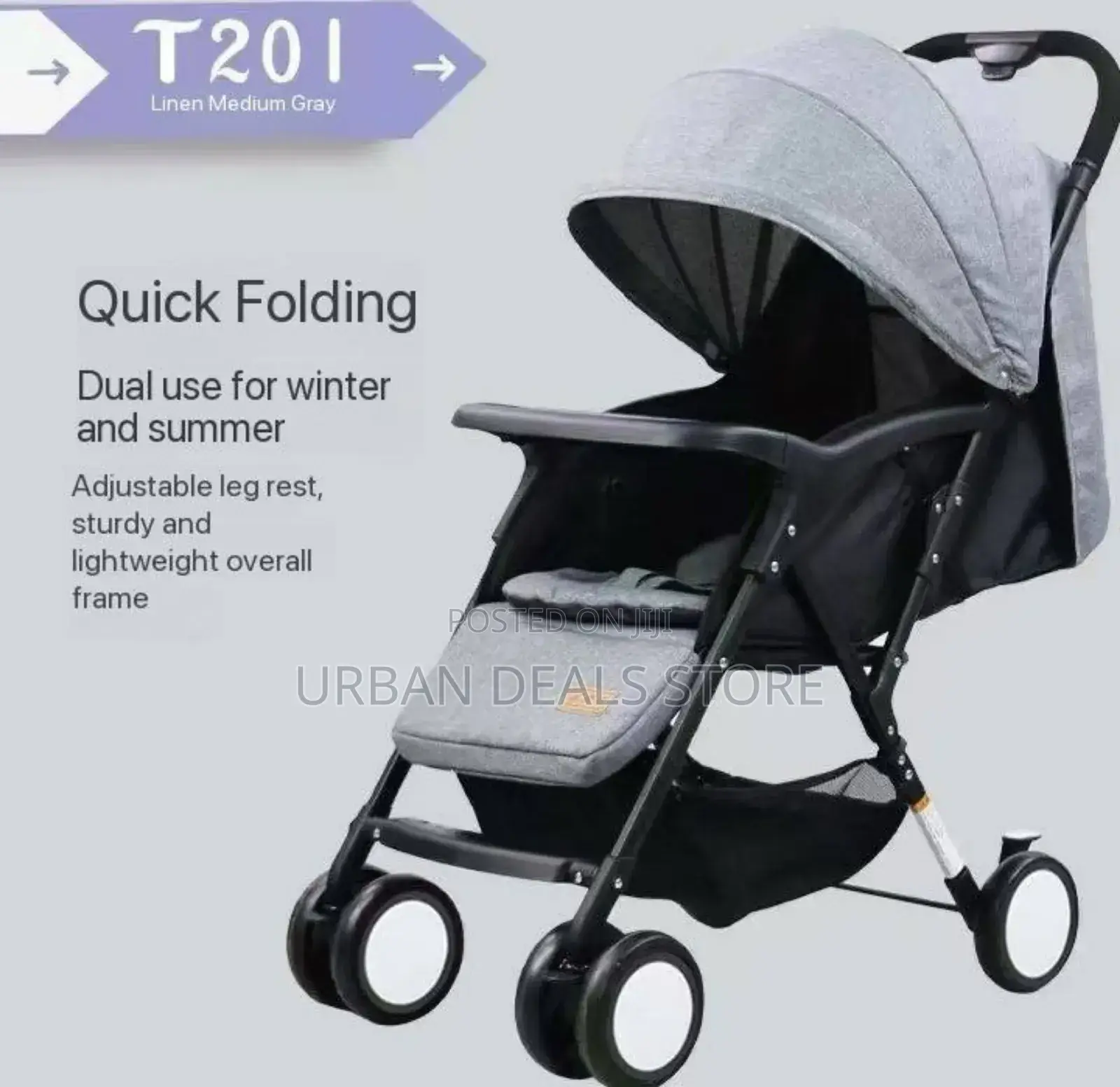 Quick Folding Baby Stroller