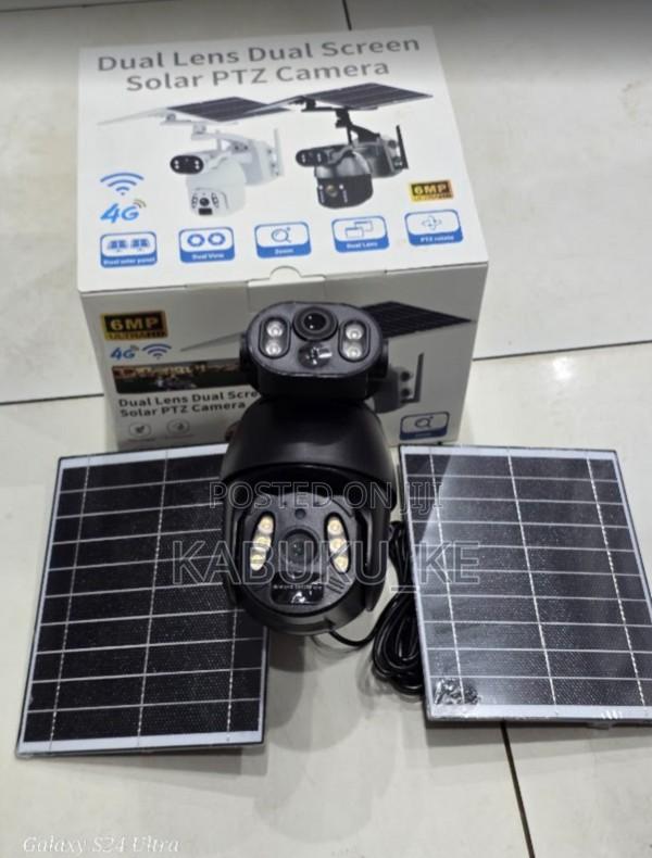 Ubox 6mp 4g Dual Lens Smart Solar Security Camera