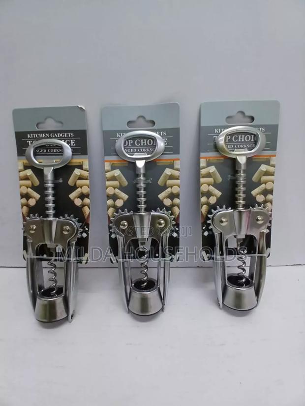 Heavy Duty Stainless Steel Corkscrew Wine Opener
