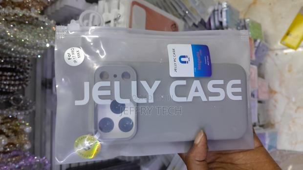 Huskii iPhone 17 Pro Max Jelly Color Matte Feel Pc Hybrid Tpu Case