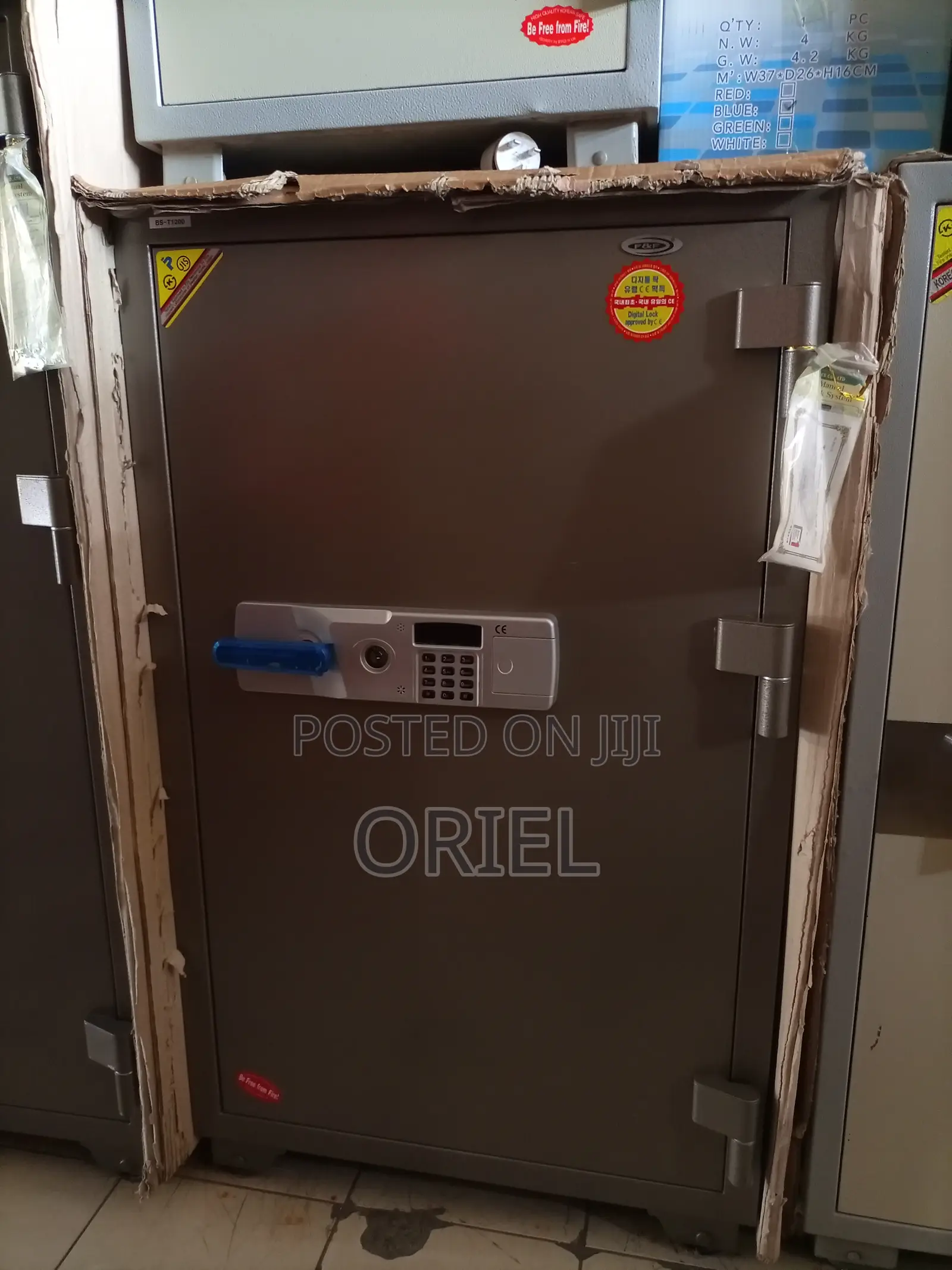 Modern Office Safe : 60kg Digital Safe With Electronic Lock