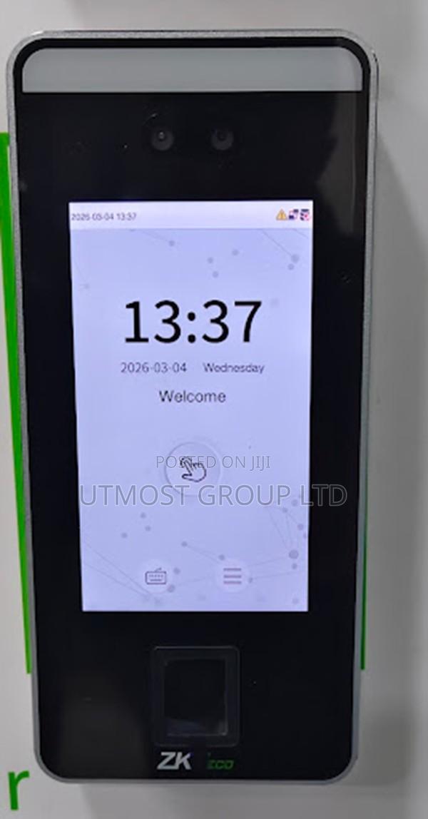 Zkteco Senseface V5l Face Fingerprint Access Control Terminal - main view