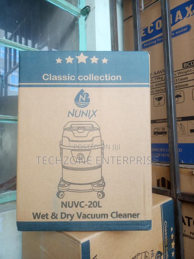 Nunix Wet and Dry Vacuum Cleaner 20 Litres With 1400 Watts 