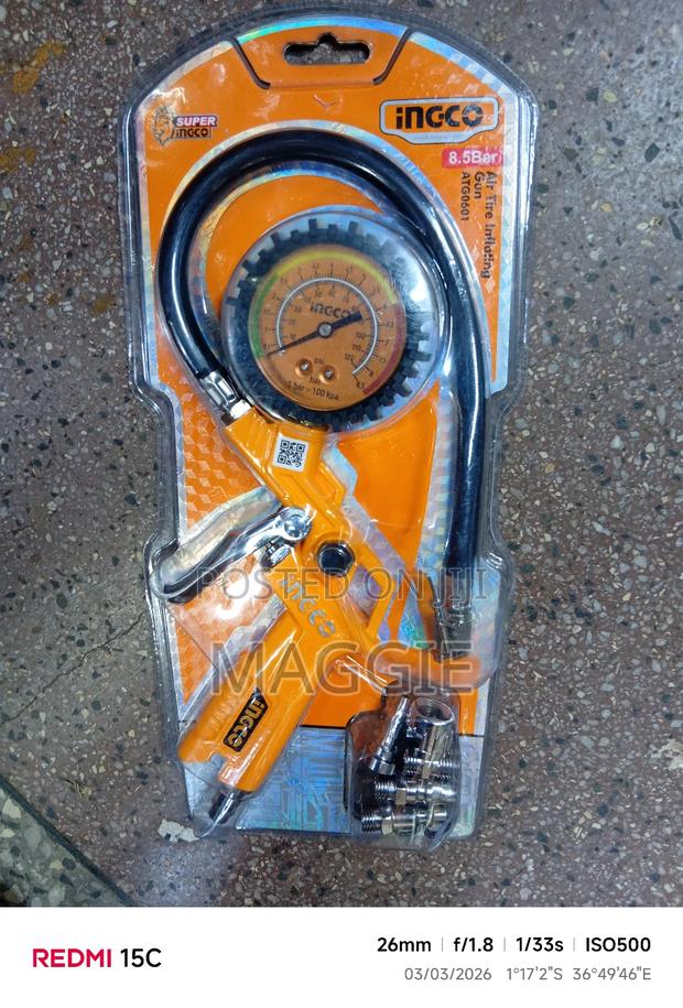 Air Tire Inflating Gun