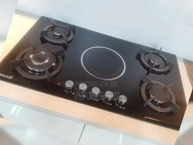 Bolesi Hob With Inflared Electric Cooker With Gass Sensor