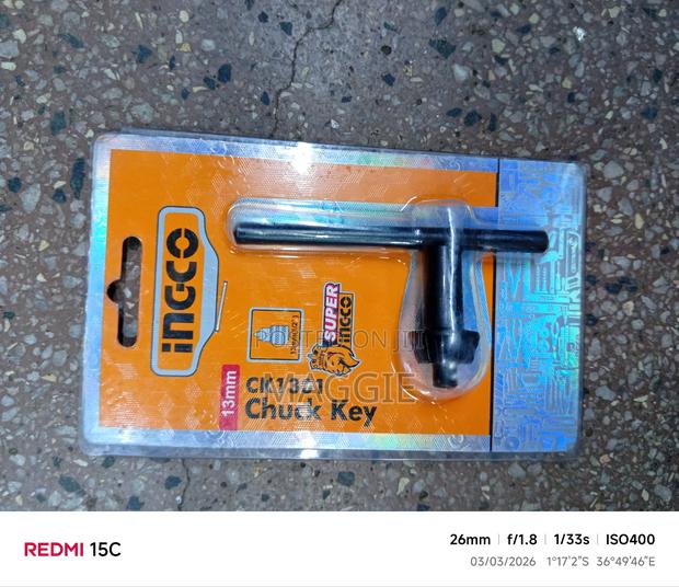Ingco Chuck Key 13mm - thumbnail 2