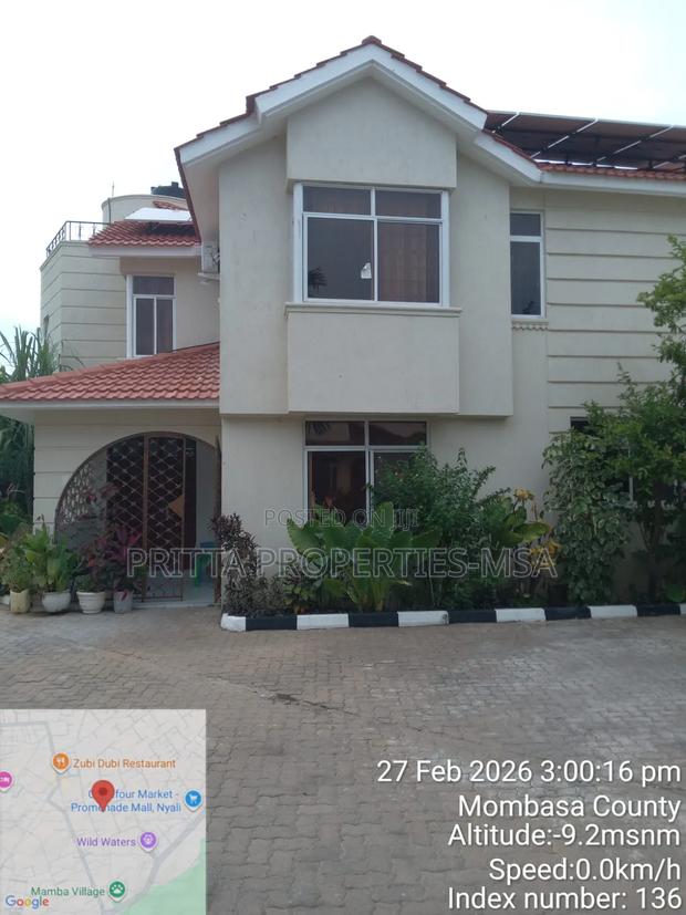 4bdrm Maisonette in Nyali for sale - main view