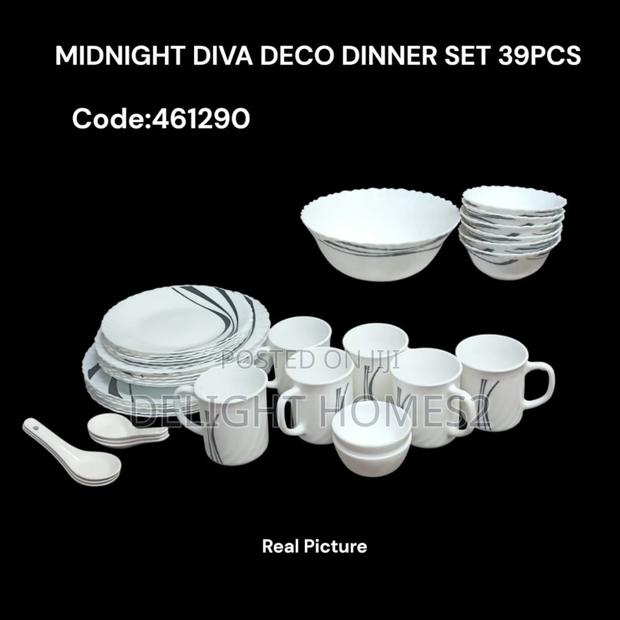 39pcs Golden Fall Deco Dinner Set-B - thumbnail 2
