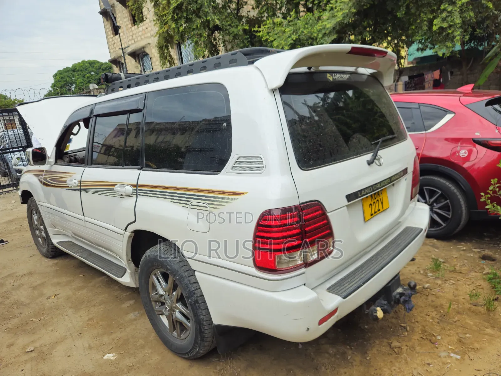Toyota Land Cruiser 2003 White