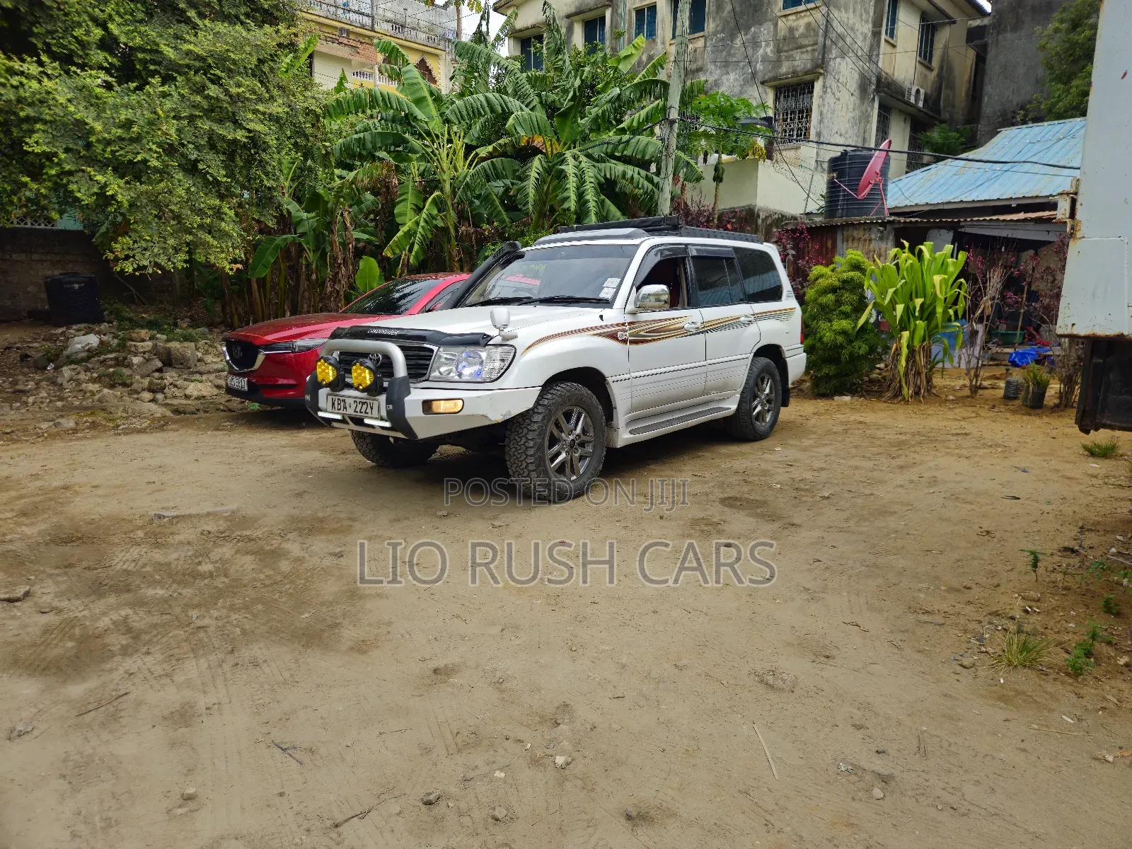 Toyota Land Cruiser 2003 White