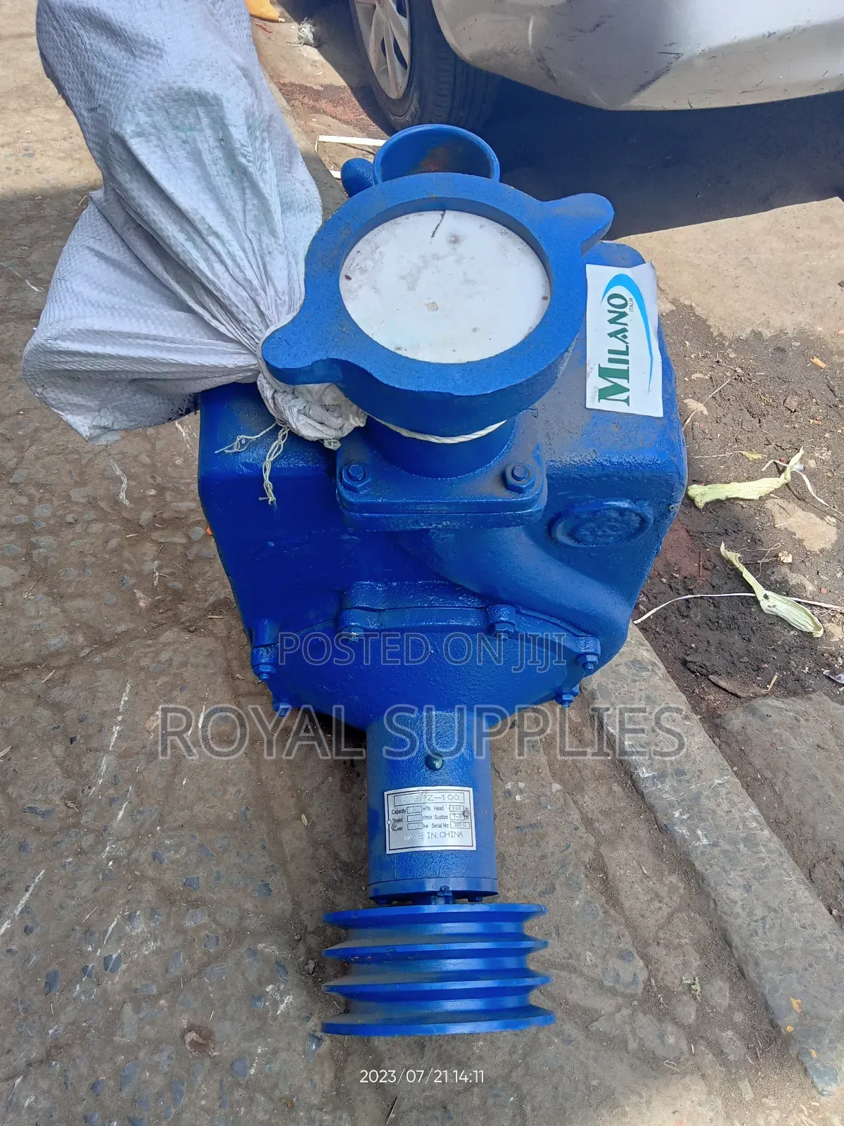 100m Bare Pump