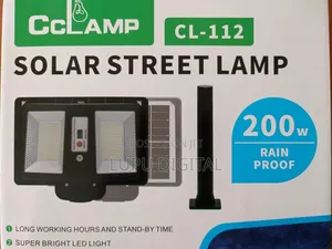 200watts Outdoor Waterproof Solar Streetlight