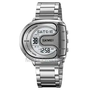 Skmei 2298 Digital Men’S Watch Stainless Steel Strap 30m
