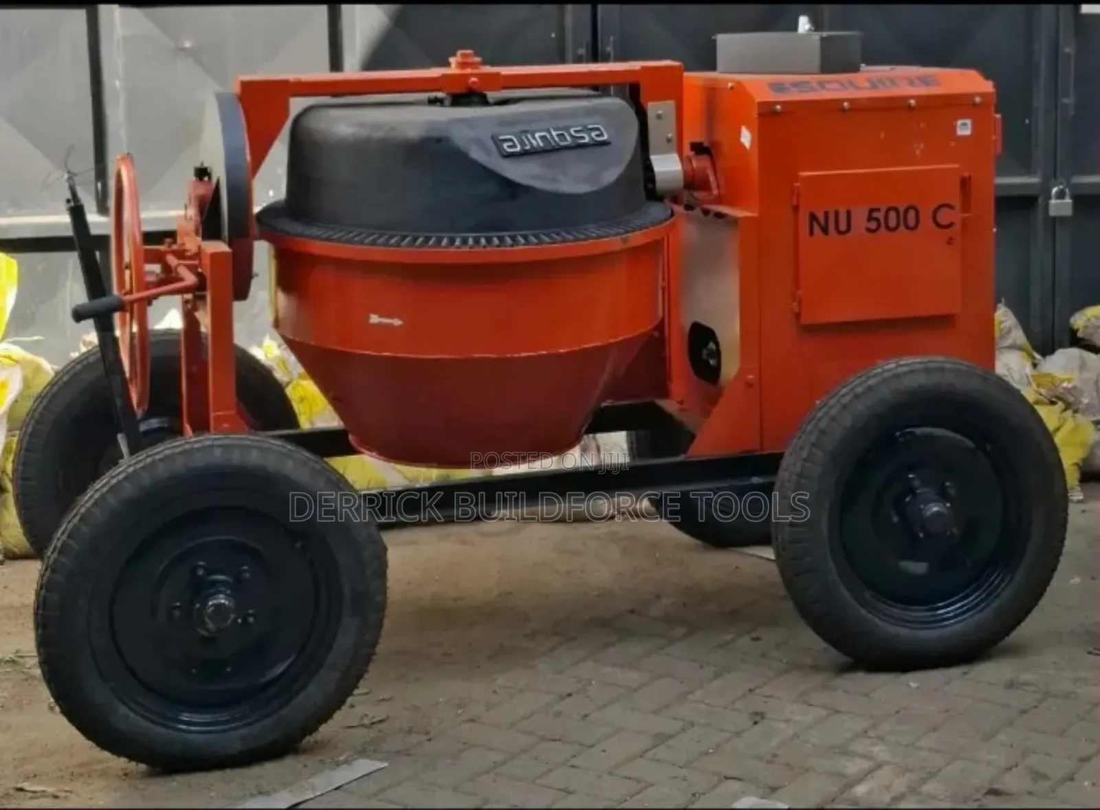 500l Heavy Duty Concrete Mixer