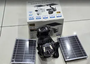 Ubox 6mp 4g Dual Lens Solar Surveillance Camera
