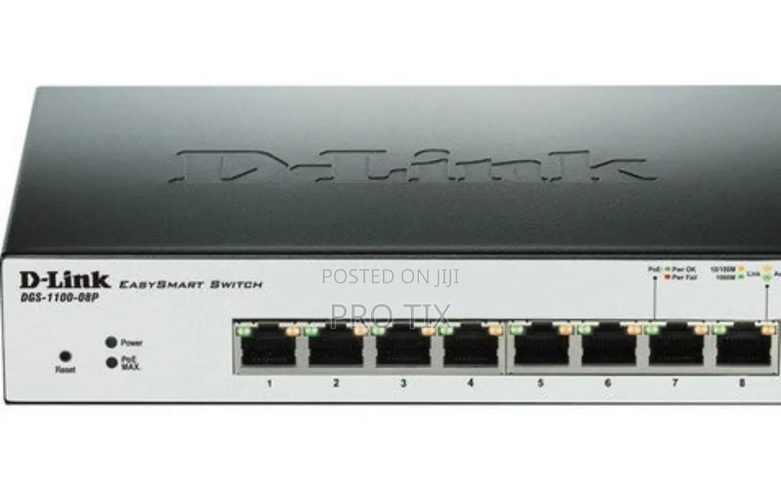 D-Link 8 Port Poe Gigabit Smart Managed Switch + 2 SFP Ports