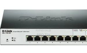 D-Link 8 Port Poe Gigabit Smart Managed Switch + 2 SFP Ports