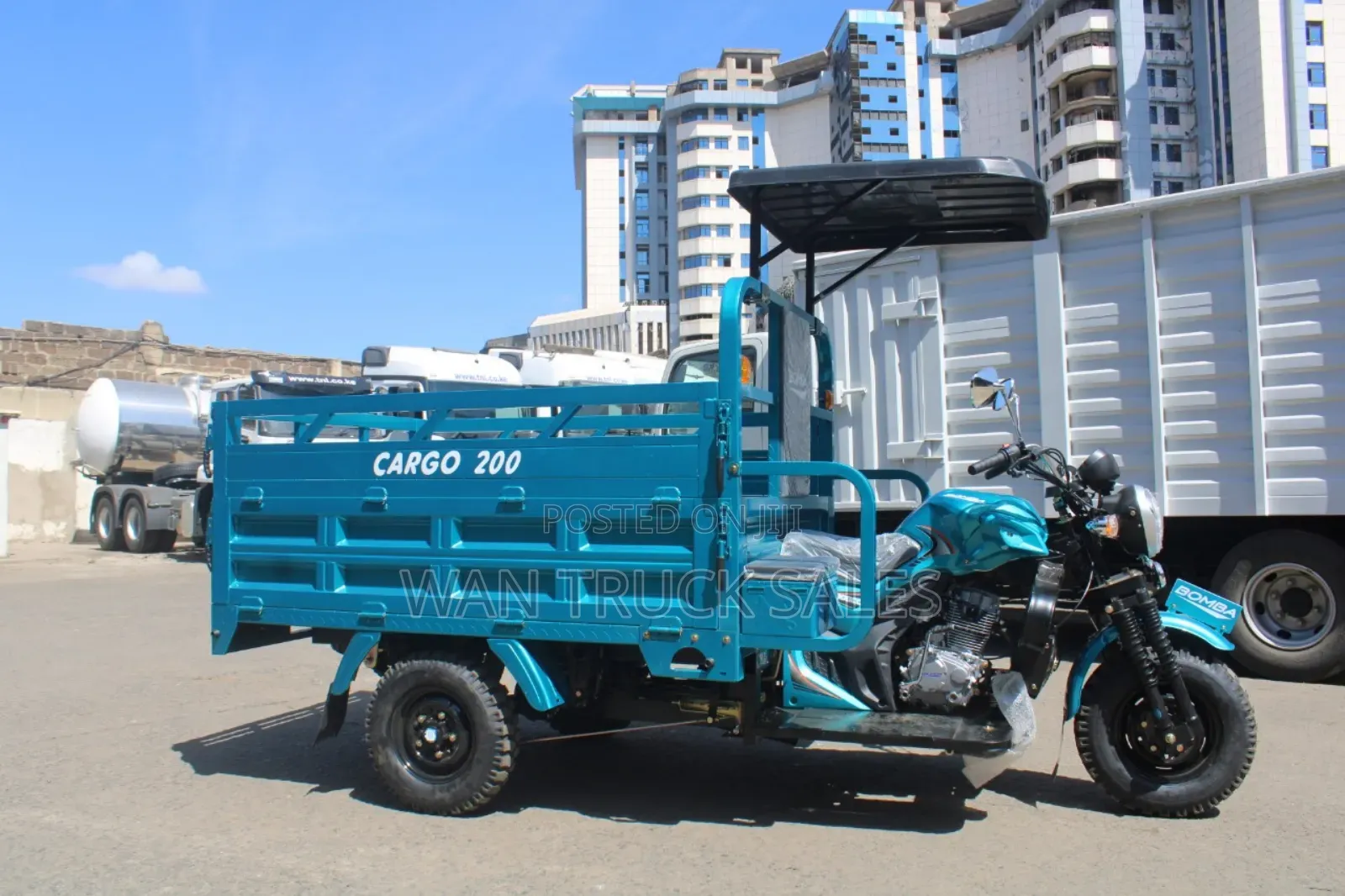New Bomba 200cc 2025 Blue
