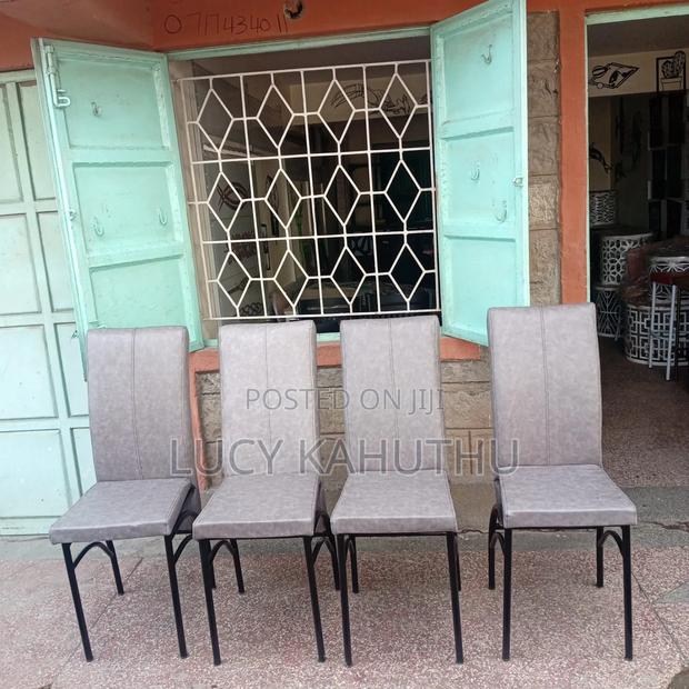 Grey Dinning Chairs or Restaurant Chairs - main view