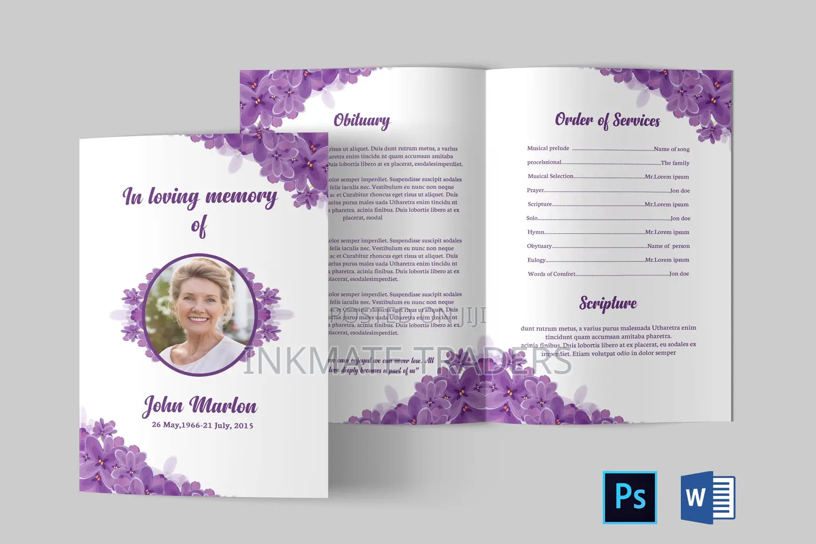 Eulogy Printing Services – A4 Glossy