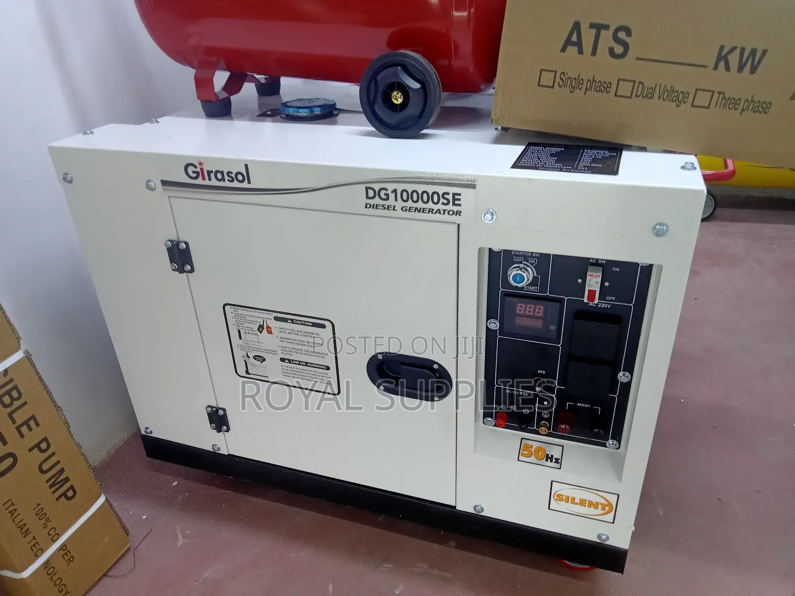 Automatic 12.5kva Silent Diesel Generator 3 / 1 Phase