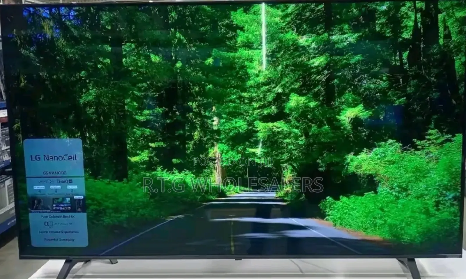 Lg 65′′ Qned80 Uhd Smart Tv – Webos Dynamic Qned Colour