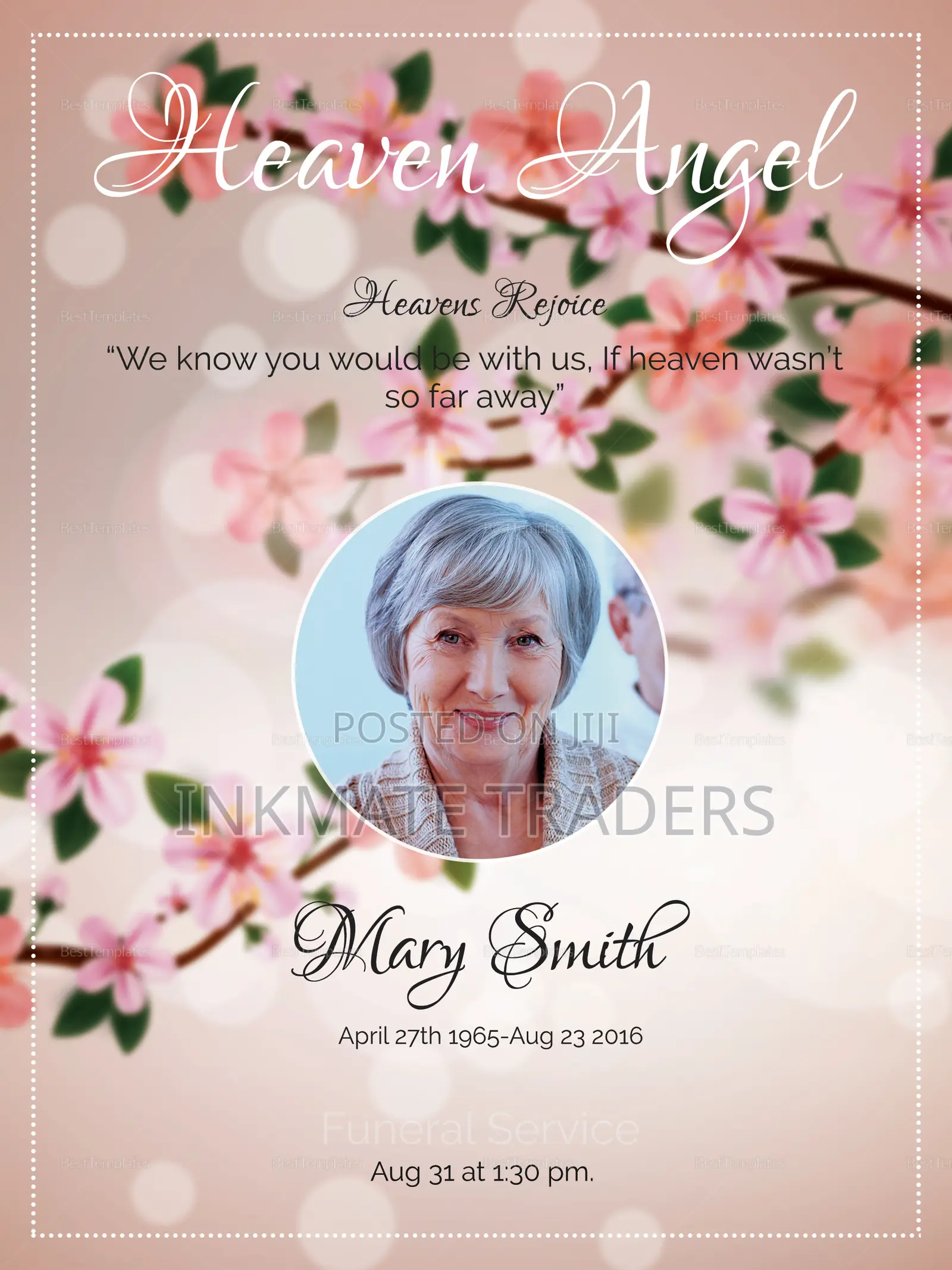 Quality Funeral Eulogy Printing – A4 Glossy KSH 80