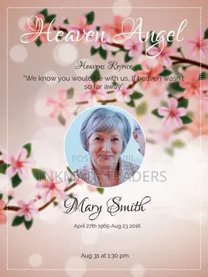 Quality Funeral Eulogy Printing – A4 Glossy KSH 80
