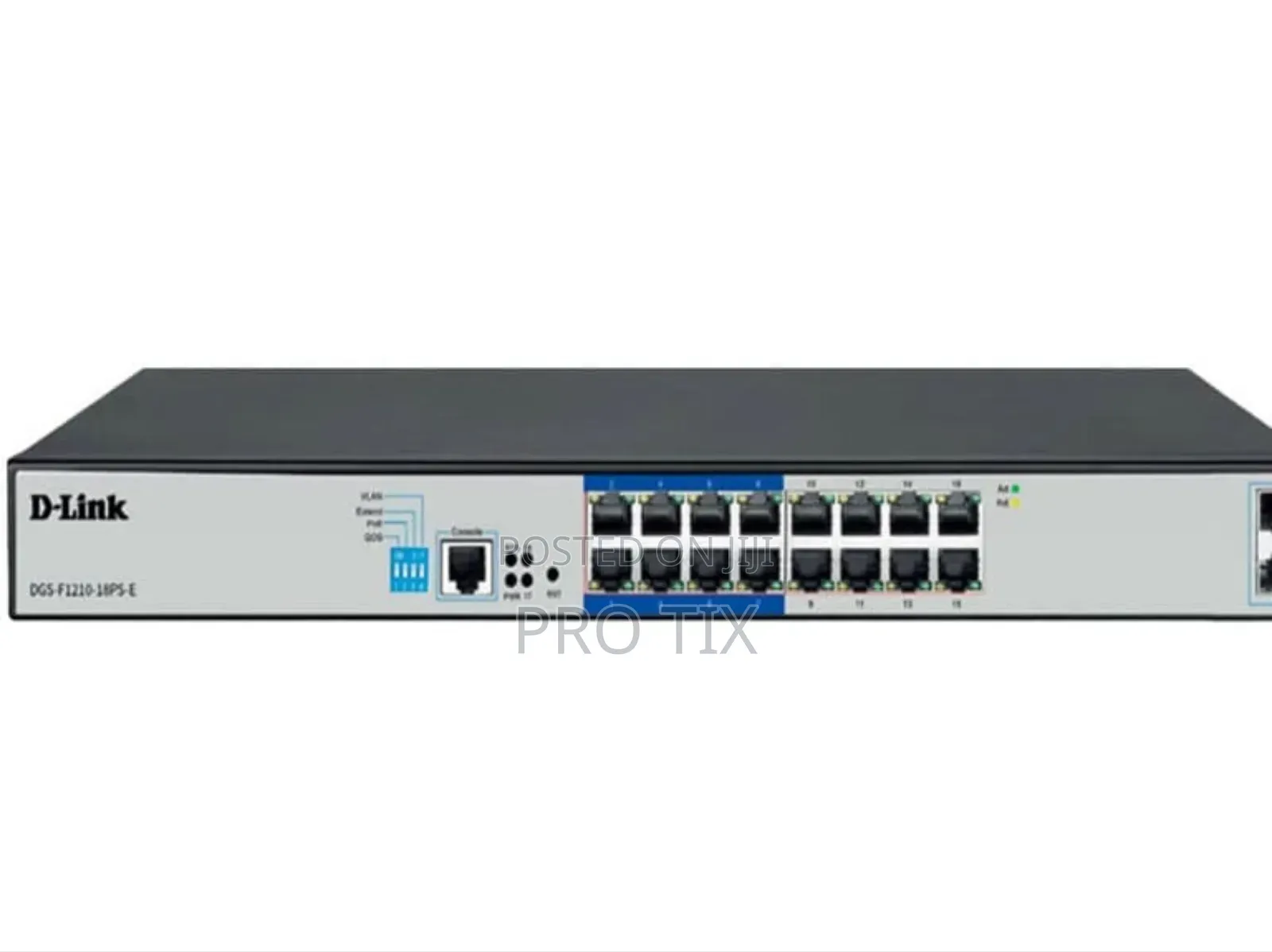 D-Link DGS-F1210-18ps-E 16-Port Gigabit Poe Switch