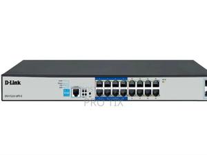 D-Link DGS-F1210-18ps-E 16-Port Gigabit Poe Switch