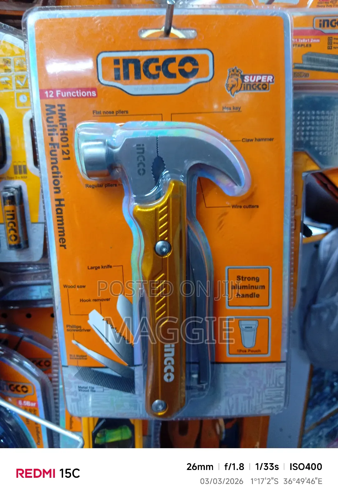 Multi-Function Hammer 12 Function