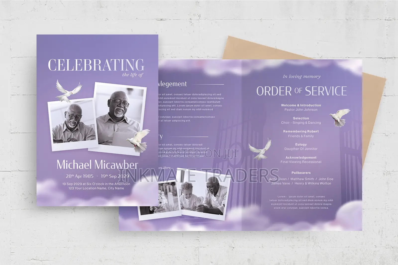 Memorial Eulogy Printing A4 Glossy – From KSH 80
