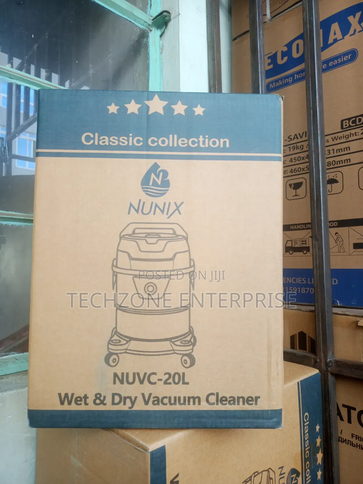 Nunix 20 Litres Wet and Dry Vacuum Cleaner With 3.5m Cord 