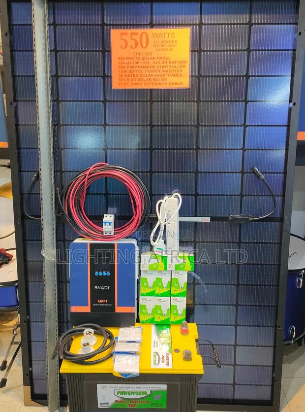 Mini Kit 200ah Battery - 300w Inverter - 30a Controller - thumbnail 2