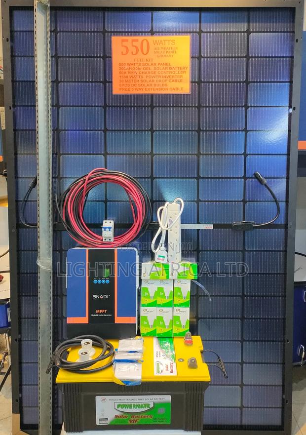 Mini Kit 200ah Battery - 300w Inverter - 30a Controller - thumbnail 3